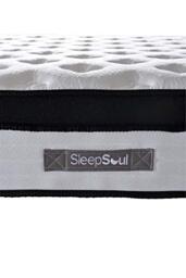Birlea SleepSoul Cloud Single 90cm 3FT Mattress Pillow Top Memory Foam Pocket, White