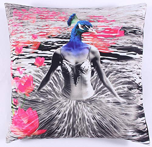 Decorative Square Cushion cover 50 x 50 cm for Home made from Cotton for Living Room Sofa Bedroom cc368