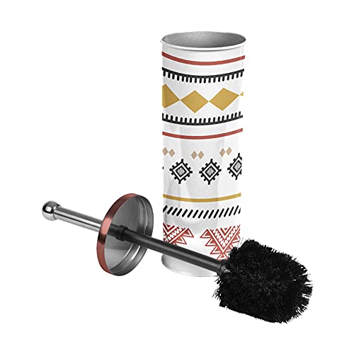 Esteban Toilet Brush Diameter 9.5 x 37 cm Printed Metal
