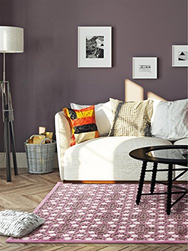 Benuta Topaz Rug 154 x 230 cm Modern for Living Room and Bedroom Purple