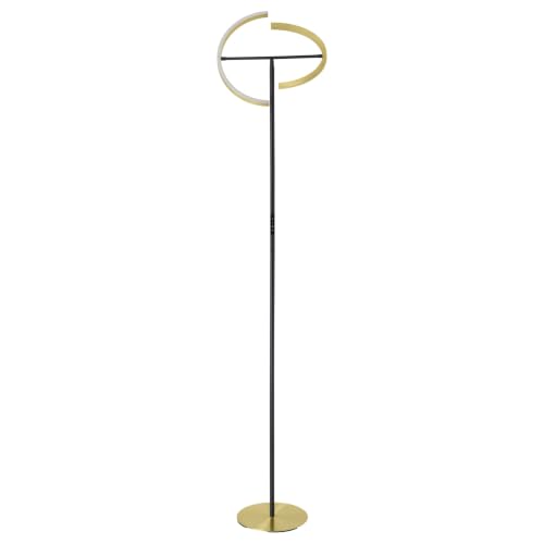 Eglo LED Floor lamp Castelpoto, Touch-dimmable floorlamp for Living Room