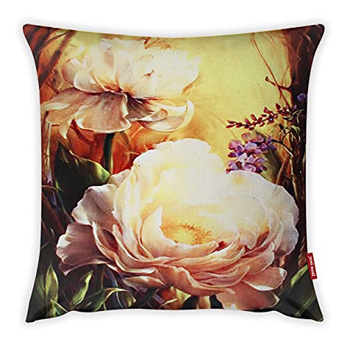 Bonamaison Decorative Cushion Cover, Cotton Polyester, Multicolor, 45X45