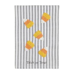 "Mud Pie Halloween Bead Towel, Candy, 26"" x 14"""