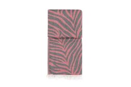 fouta Beach Towel, 100% Cotton, 90 x 170 cm - Absorbent, Soft and Washable at 30-40 °C - Vibrant Red for Stylish Summer Days