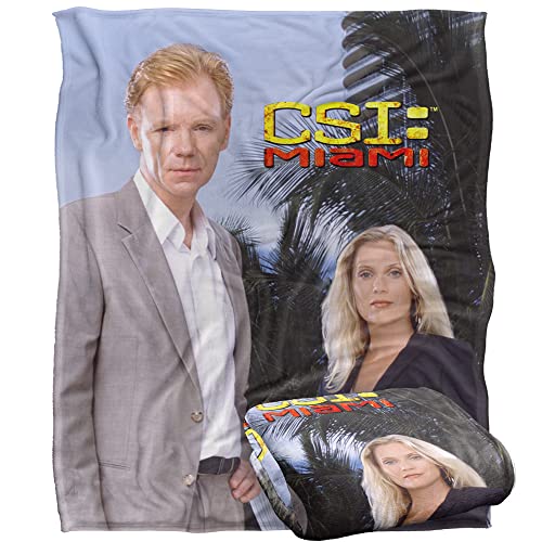 Csi Miami Blue Sky Silky Touch Super Soft Throw Blanket 152 X 127 Cm
