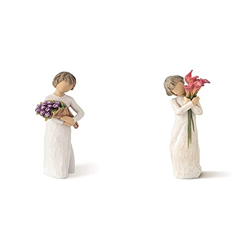Willow Tree Surprise Figurine & Bloom Figurine