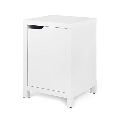 TemaHome Small Basics Sideboard, 34 x 34 x 50.4 cm, Lacquered Matt White