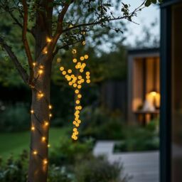 SolarCentre® Elan Outdoor USB Solar Fairy Lights - White and Warm White - 200 LEDs 20m with Remote Control