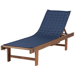 "Classic Accessories Montlake FadeSafe Patio Chaise Lounge Slipcover, 80"" x 26"", Heather indigo"