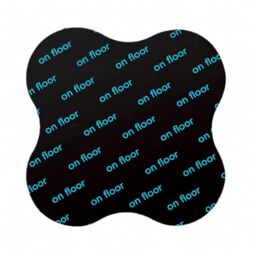 Muexoee Petal Shaped Anti Slip Rug Gripper, 12 Pack Washable Reusable Anti Curling Rug Pads, Double Sided Rug Stickers for Hardwood Wooden Tile Floors