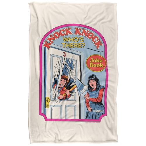 Steven Rhodes Knock Knock Who'S There Silky Touch Super Soft Throw Blanket 91 X 147 Cm