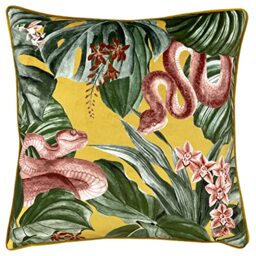 furn. Medinilla Polyester Filled Cushion, Polyester, Mustard