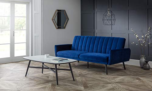 Julian Bowen Afina Sofabed - Blue Sofa Beds