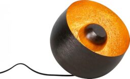 KARE Design Floor Lamp Apollon Smooth Graphite, Grey, Diameter 28cm, Metal, Ground Lights, Decoration Light, Home Decor, Decorative Lighting for Living Room, Bulb Not Included