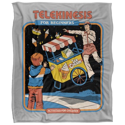 Steven Rhodes Telekinesis For Beginners Silky Touch Super Soft Throw Blanket 152 X 127 Cm