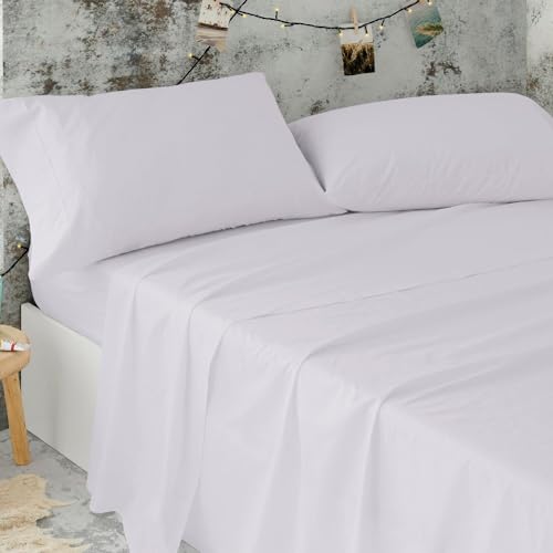 BURRITO BLANCO T1201 Hospitality Bedding Set Cotton 50% Polyester Grey Bed 90cm