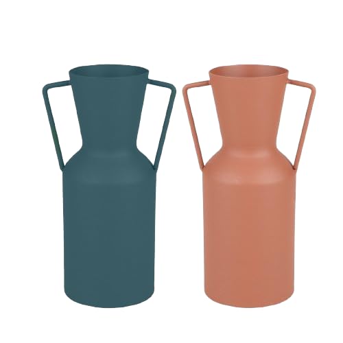 Modern Spirit Valentine Metal Vase 11.5X9XH22CM 2 Colours