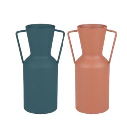 Modern Spirit Valentine Metal Vase 11.5X9XH22CM 2 Colours