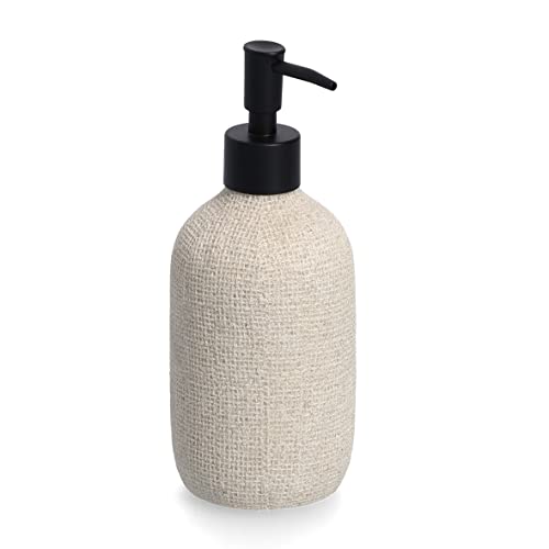Zeller Natural 18931 Soap Dispenser Polyresin Beige