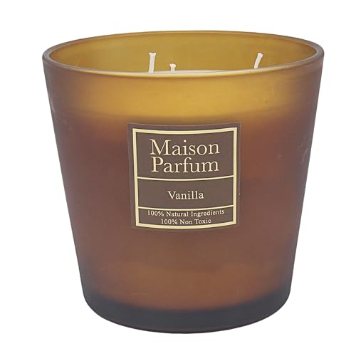 L & P Home & Gifts Inspired by Designer Fragrances Candles 100% Natural Candle 800G for Home & Air Freshener - Long Burning Odour Eliminator for Relaxing Mood - Lovely Candles Gift for Women & Men