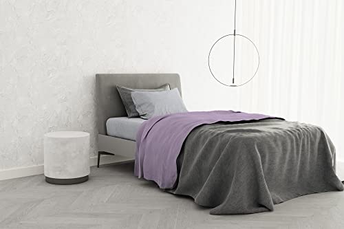 B-CL-TC-1P-04-lilla Bed set 100% Cotton TRENDY CHIC, Single, Lilac