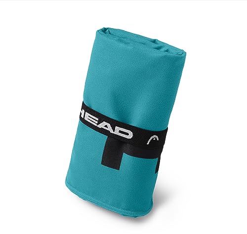 Osama Home HEAD Large Microfibre Beach Towel with Elastic, Space-Saving Beach and Gym Towel, Quick Drying, Microfibre Beach Towels, Sports Travel, Swimming Pool, 180 x 90 cm, Soft and Durable