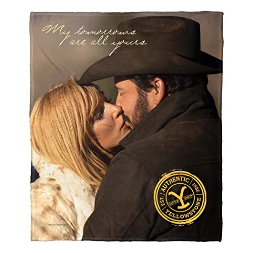 "Northwest Yellowstone Silk Touch Throw Blanket, 50"" x 60"", My Tomorrows are Yours"
