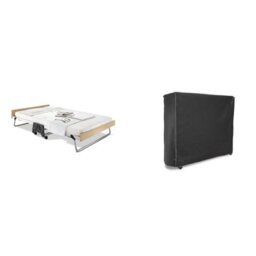 JAY-BE J-Bed Double Folding Bed with Contact Mattress and Bed Cover