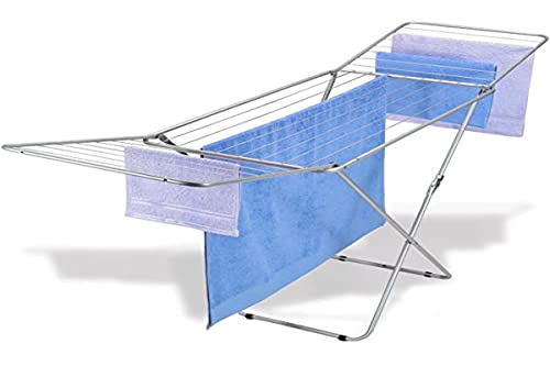 Metaltex Clothes Drying Rack Capri 20 m grey