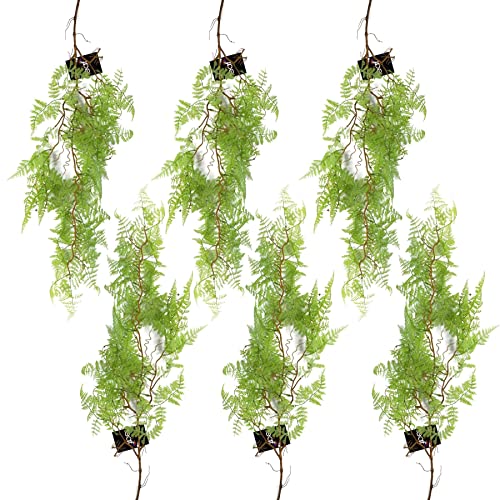 Leaf Design Artificial Hanging Plants Multipack