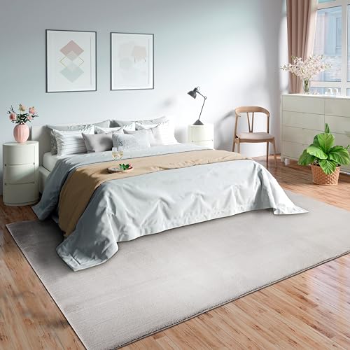 Mia's Teppiche Olivia Living Room/Bedroom Rug - washable - Sand - 60 x 110 cm