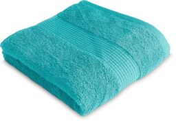 Hand Towel 50 x 90 cm – 100% Cotton – 450 g/m² – Turquoise Blue