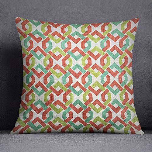 Bonamaison Decorative Cushion Cover, Throw Pillow Case, Size: 45X45 Cm - Designed and Manufactured in Turkey