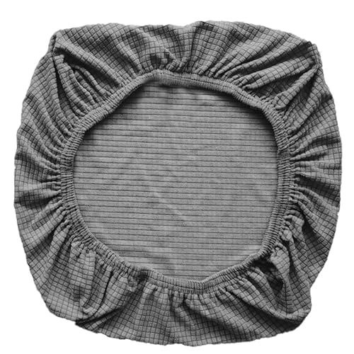 Sunnyway Stretchable Office Chair Cover Computer Chair Slipcover for Desk Chairs Seat Spandex Chair Seat Cover Machine Washable (Light Grey)