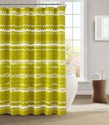 Duck River Textiles Shower Curtain, Polyester, Lemon, 72x72