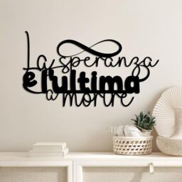 Stylish Black Decorative Metal Wall Accessory, 56 x 32 cm, 100% Metal, 1.5 mm Thickness, Perfect for Modern Home Decor & Unique Wall Art