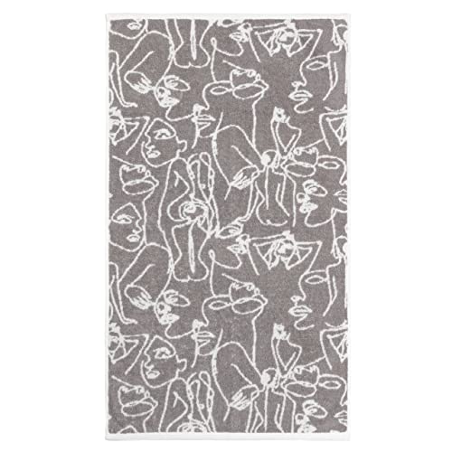 furn. Everybody Hand Towel, Cotton, Grey, 50 x 85cm