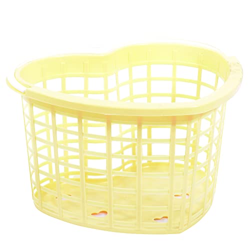 Plastic Heart Bill Basket - Yellow