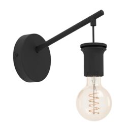Eglo Wall lamp Capoliveri-E, Indoor Light Fixture with lampshade