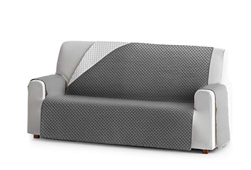 Eysa Oslo Protect 4 Seaters Waterproof and Breathable Sofa Cover, Grey, 190 cm