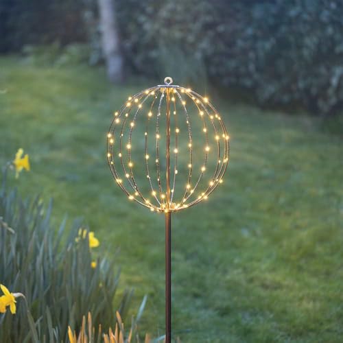 SolarCentre® Shadforth Outdoor Solar Powered Sphere Stake Light