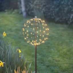 SolarCentre® Shadforth Outdoor Solar Powered Sphere Stake Light
