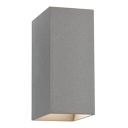 Astro Oslo 160 LED Outdoor Wall Light - IP65 Rated - (Textured Grey), High Power LED, Designed in Britain - 1298021-3 Years Guarantee