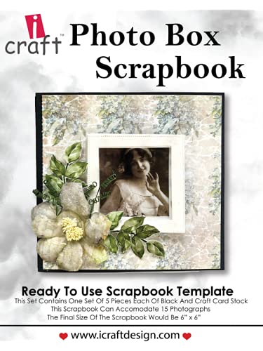 I-Craft Photo Box Scrapbook, 6x6