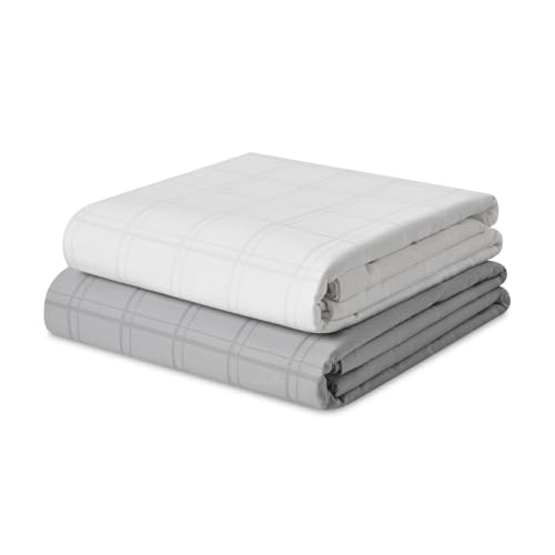 Alexandra House Living Duvet Cover Sophia Steel Grey Steel 240 x 220 cm