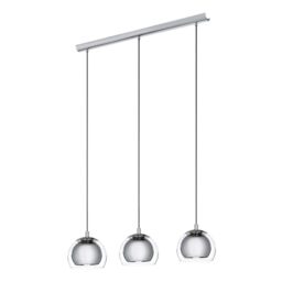EGLO E27 Chrome Pendant Lamp ROCAMAR, 94593