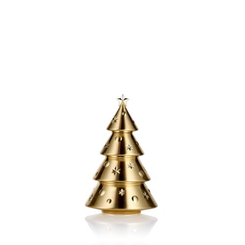 Waterford Standing Tree Golden Ornament Medium