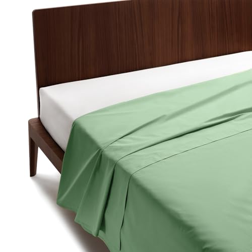 Guzzini Classic – Single Bed Sheets Cotton 160 x 280 cm, 100% Percale OekoTex Certified Fresh and Breathable, Single Bed Sheet for Soft and Durable Bedding
