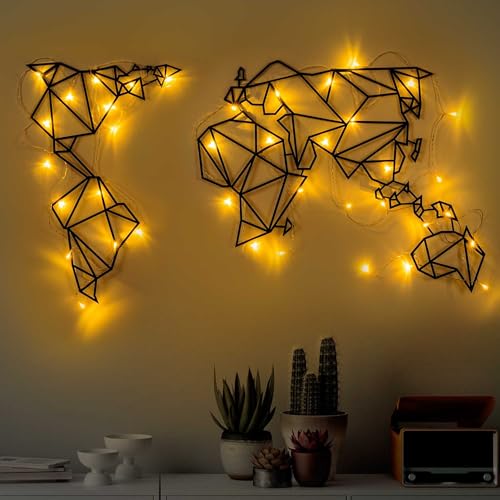 Stylish Black Decorative Metal Wall Accessory, 58 x 100 cm, 1.5 mm Thick, Easy Installation, IP20 Rated, Perfect for Modern Home Decor