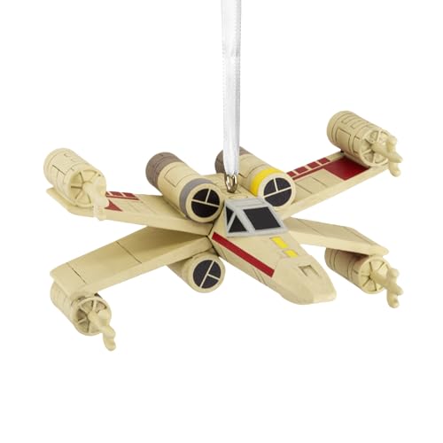 Hallmark Star Wars X-Wing Starfighter Christmas Ornament, Gifts for Star Wars Fans